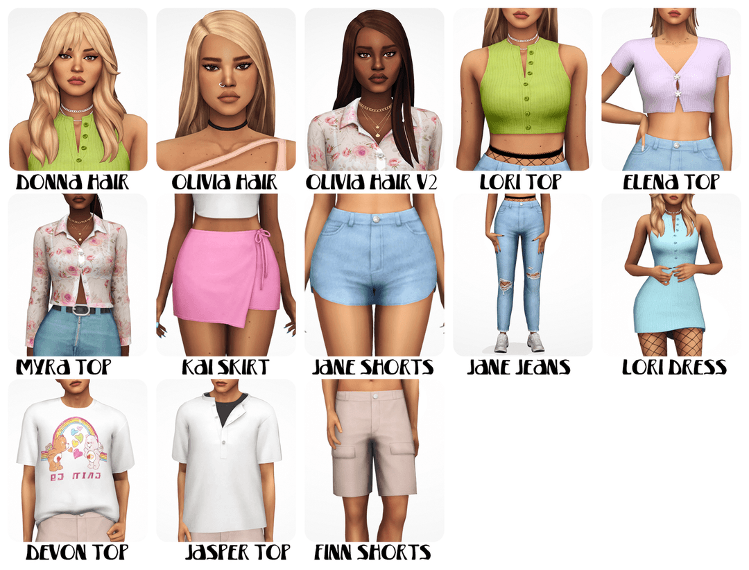 Галерея мода Коллекция одежды So casual #1